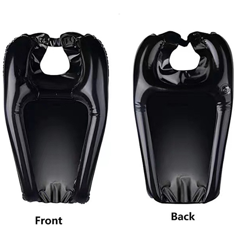 Jiutai Gối Kê Đầu Gội Đầu Bơm Hơi Bằng pvc Nhỏ Gọn