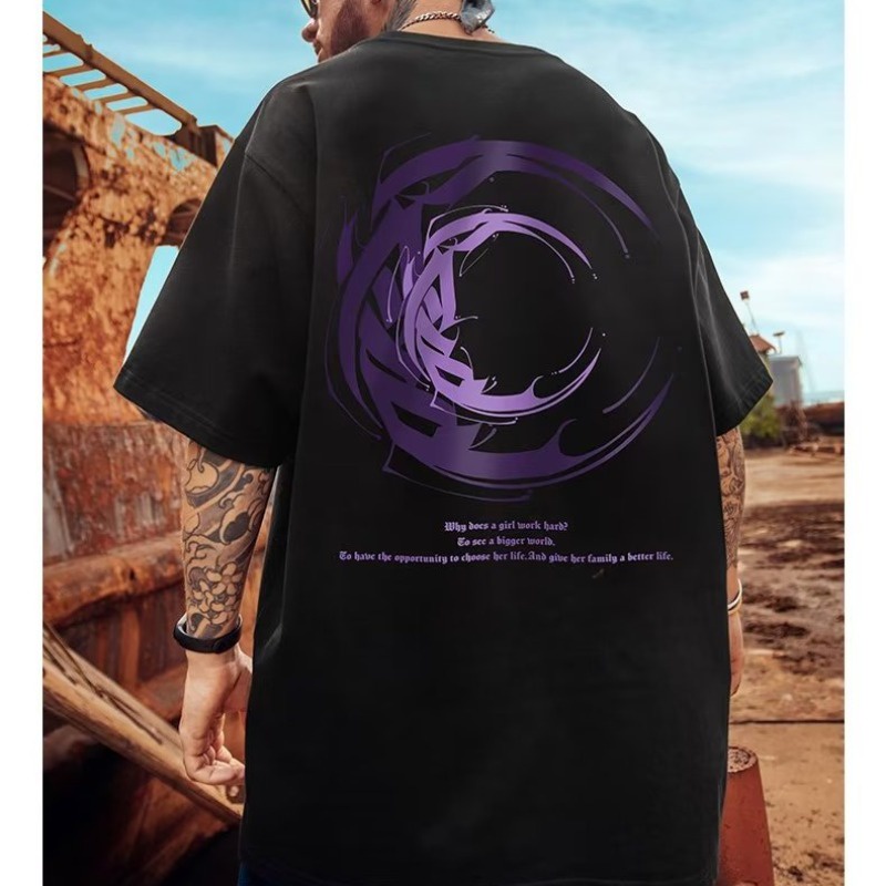 Iris-T áo phông nam Áo Thun phông áo nam thun Áo Thun Form Rộng Ngắn Tay Unisex  Phong cách Đẹp Cái mới Thời trang C98AEXJ 36Z230909