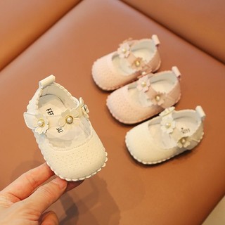 Giày công chúa đế mềm chống trượt cho bé gái 0-2 tuổi