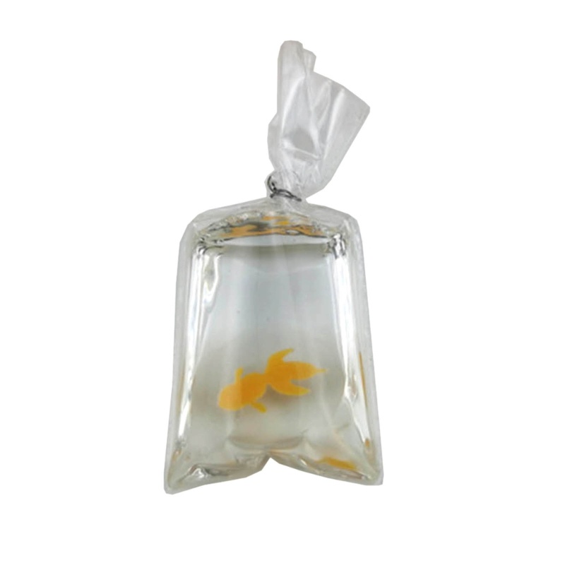 Mặt Dây Chuyền Hình Cá Vàng Bằng resin diy