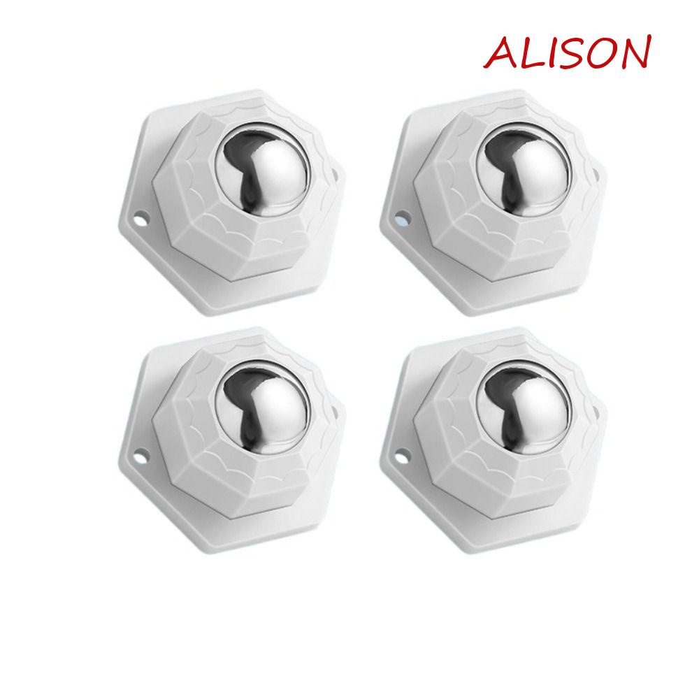 Bộ 4 Ròng Rọc Xoay 360 Độ Chuyên Dụng Chất Lượng Cao° Bánh Xe Lăn Di Chuyển Đồ Nội Thất Chịu Được Sức Nặng Tự Dính Không Ồn