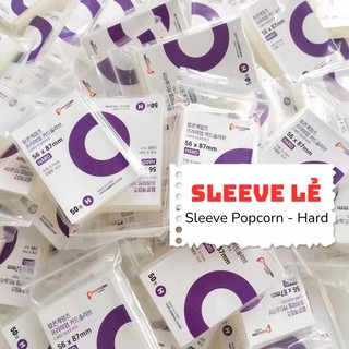 Sleeve Popcorn sleeve bọc card siêu dày đựng card thần tượng đựng ảnh thẻ bài bảo vệ card idol Kpop
