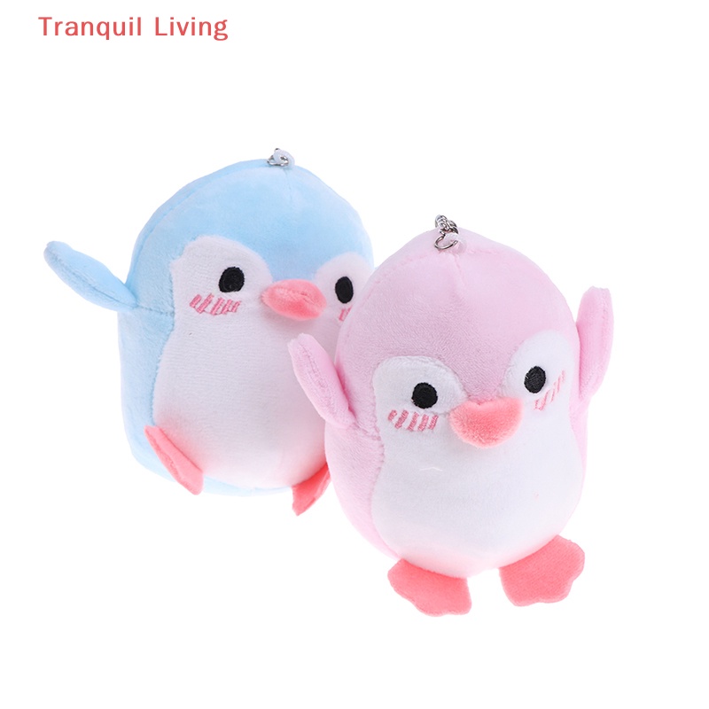 Đồ chơi nhồi bông Hình Chim Cánh Cụt 12cm Trang Trí Móc Khóa