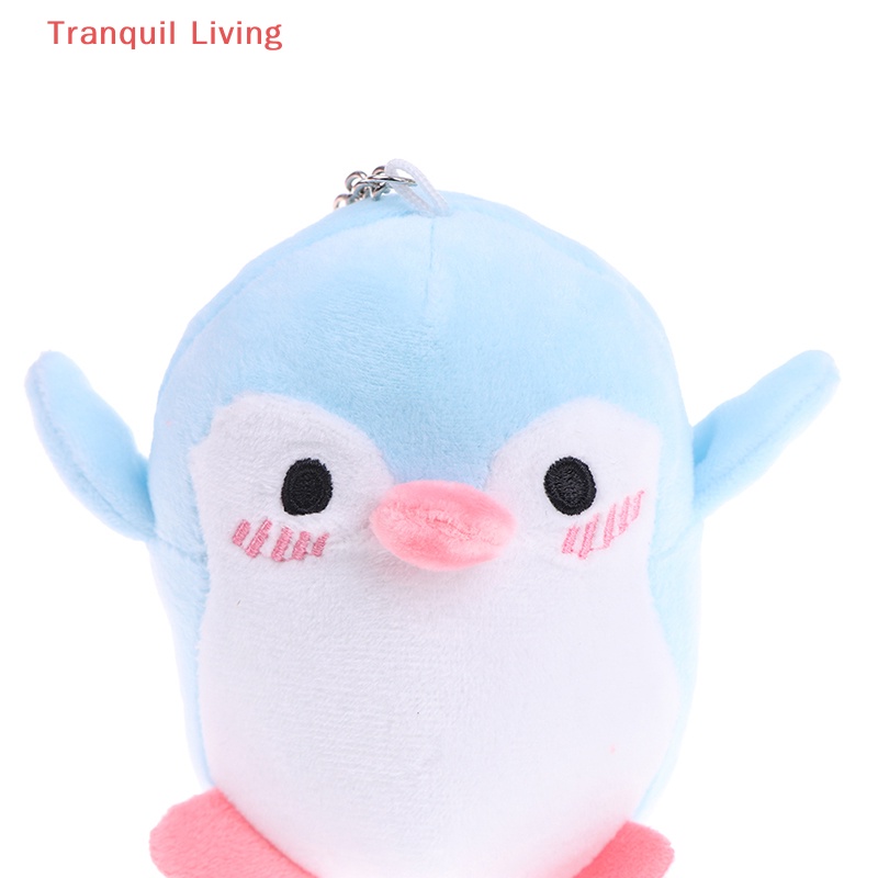 Đồ chơi nhồi bông Hình Chim Cánh Cụt 12cm Trang Trí Móc Khóa