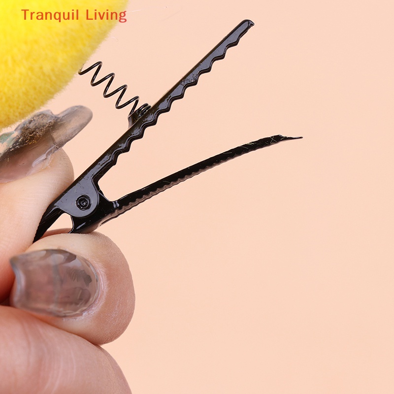 Kẹp Tóc Lò Xo Hình Chú Vịt Vàng Nhỏ Xinh Làm Quà Tặng Cho Bé M I