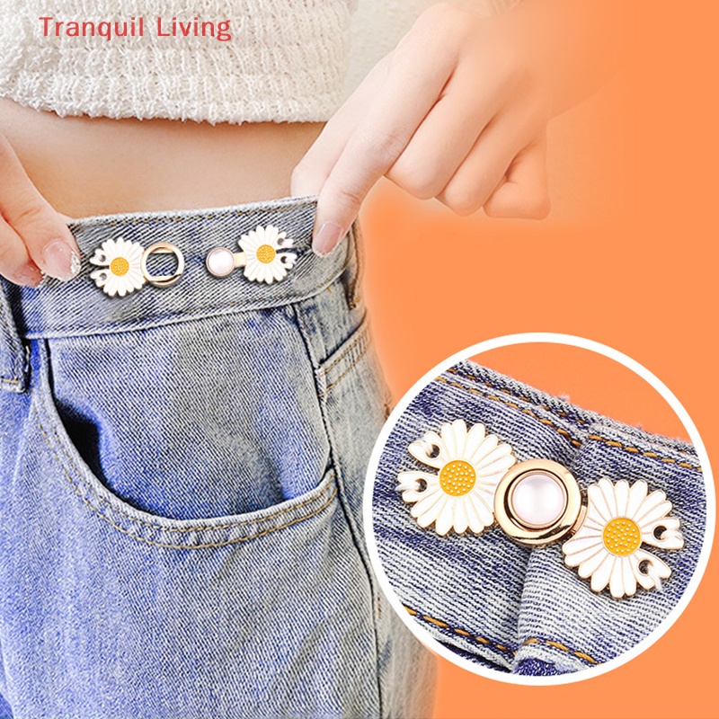 Khóa Cài Thắt Lưng Quần Jean Đóng Nút Bằng Kim Loại Có Thể Tháo Rời Trang Trí Nút Thắt Lưng Quần Jean M I