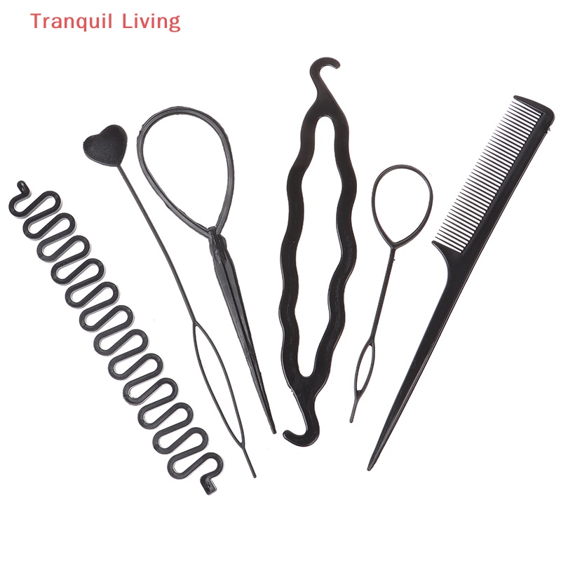 Bộ 6 Dụng Cụ Uốn Tóc Cho Trẻ Em