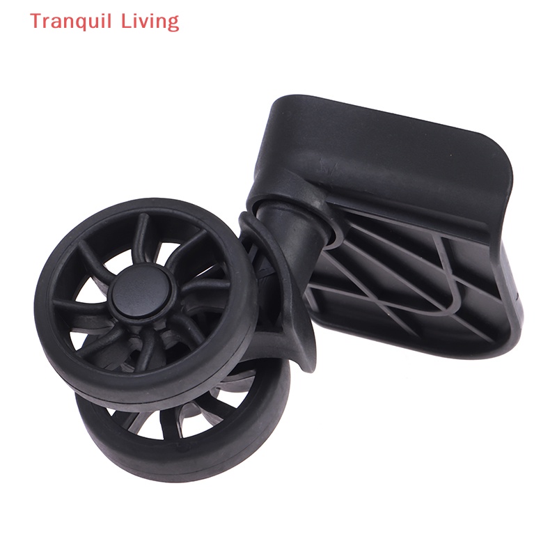 Bộ 2 Bánh Xe Thay Thế Cho Vali Hành Lý Có Thể Xoay 360 Độ