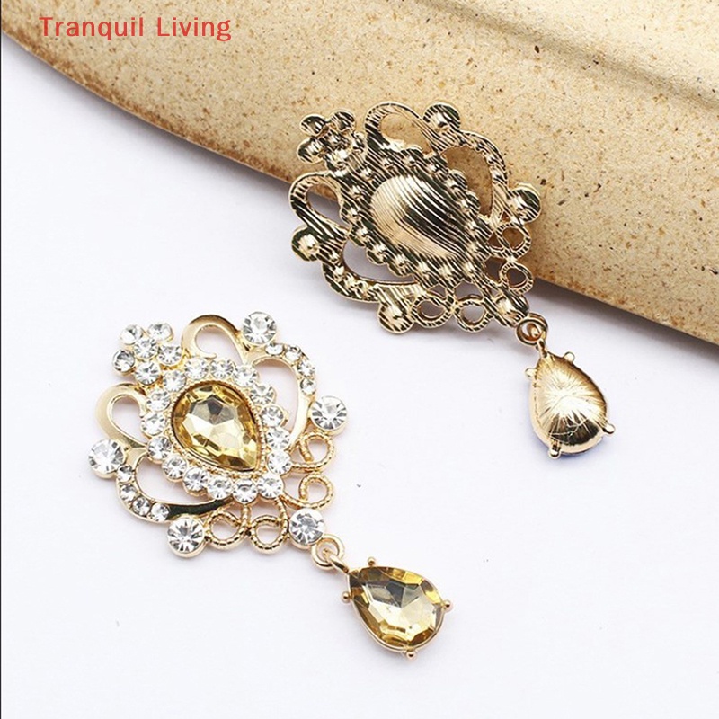 Trâm Cài Tóc Đính Đá 32 * 60mm Dùng Làm Đồ Trang Sức diy