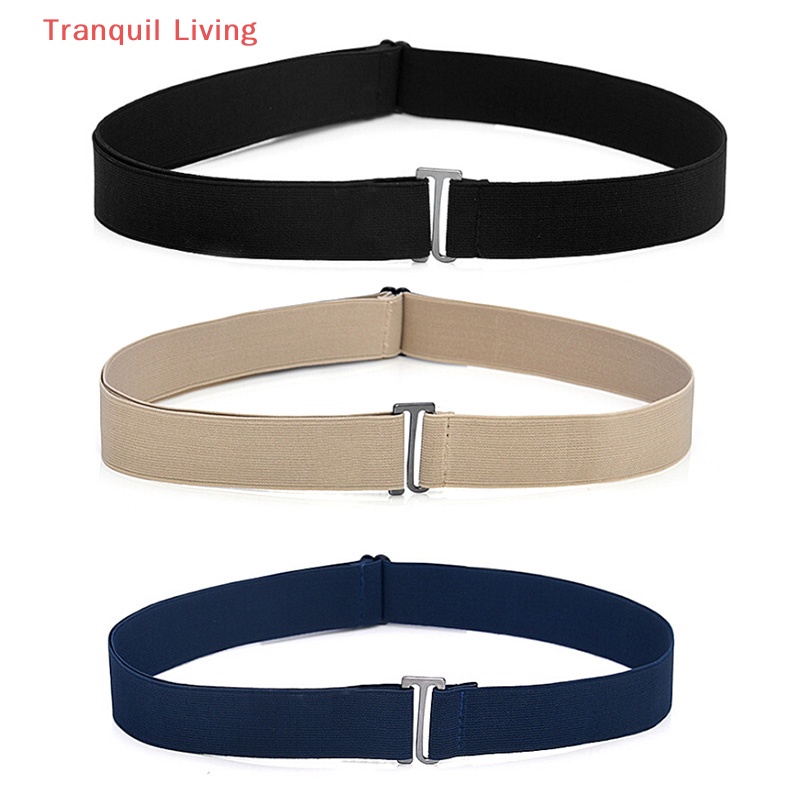 Thắt Lưng Nhựa Vô Hình Co Giãn Có Khóa Cài Điều Chỉnh Được Thời Trang Cho Nam Và Nữ