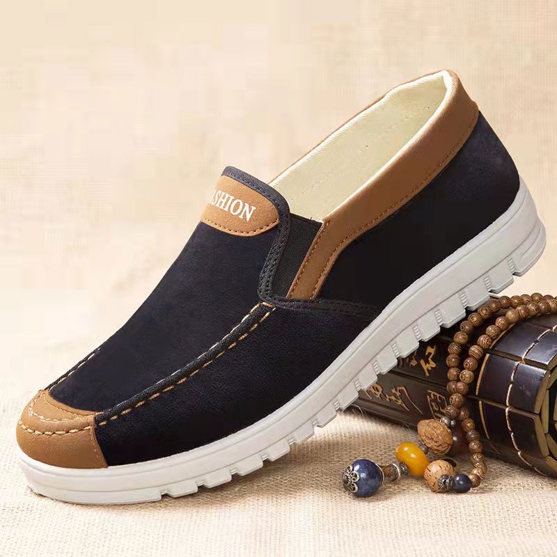 Giày Vải canvas 122 Chống Trượt Thoáng Khí Thoải Mái Cho Nam