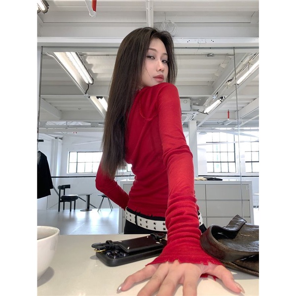 EOENKKY áo phông áo thun nữ croptop baby tee Thời trang hàn quốc A29J2H9 34Z230825