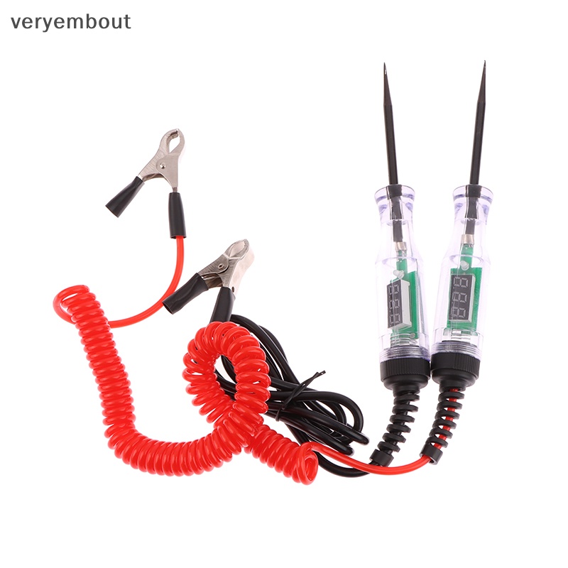 Ut Bút Thử Điện Kỹ Thuật Số 6v 12v 24v dc Chuyên Dụng Cho Xe Hơi Xe Tải