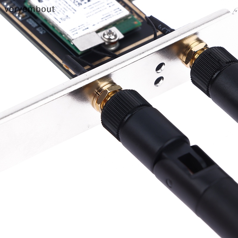 Thẻ Mạng Hai Băng Tần Kép 2.4g / 5g intel 7260ac pci-e Cho Máy Tính Để Bàn 1200mbps bluetooth 4.0 wifi