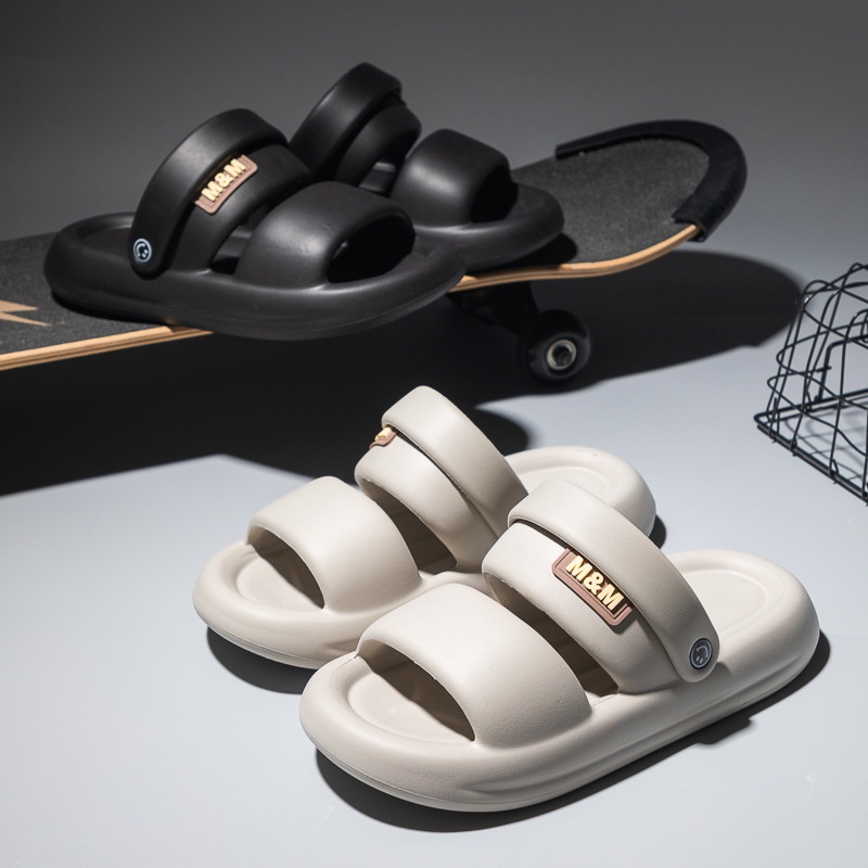 Dép Sandal Đế Mềm Dày Hai Cách Mang Thời Trang Nam Dạo Phố Cá Tính 122