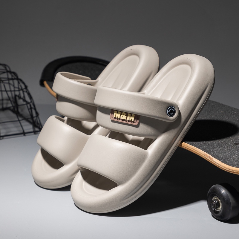 Dép Sandal Đế Mềm Dày Hai Cách Mang Thời Trang Nam Dạo Phố Cá Tính 122