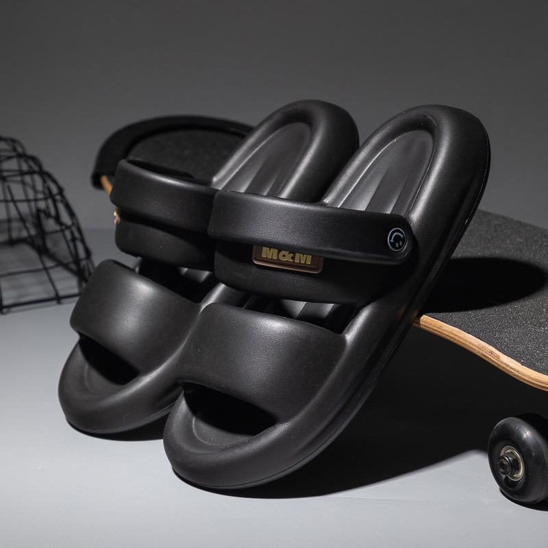 Dép Sandal Đế Mềm Dày Hai Cách Mang Thời Trang Nam Dạo Phố Cá Tính 122