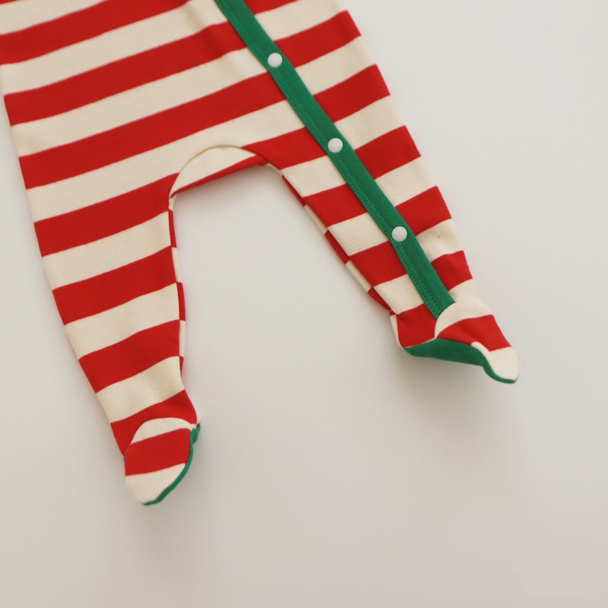 Trang Phục Giáng Sinh Thu Và Mùa Đông Mới Cho Bé Sơ Sinh onesie ins