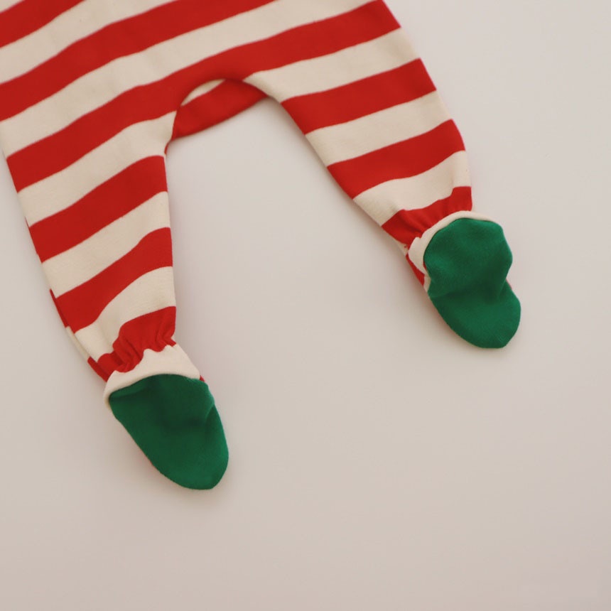 Trang Phục Giáng Sinh Thu Và Mùa Đông Mới Cho Bé Sơ Sinh onesie ins