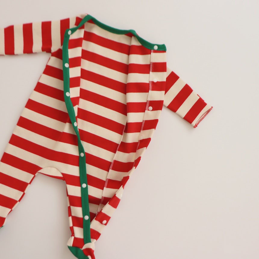 Trang Phục Giáng Sinh Thu Và Mùa Đông Mới Cho Bé Sơ Sinh onesie ins