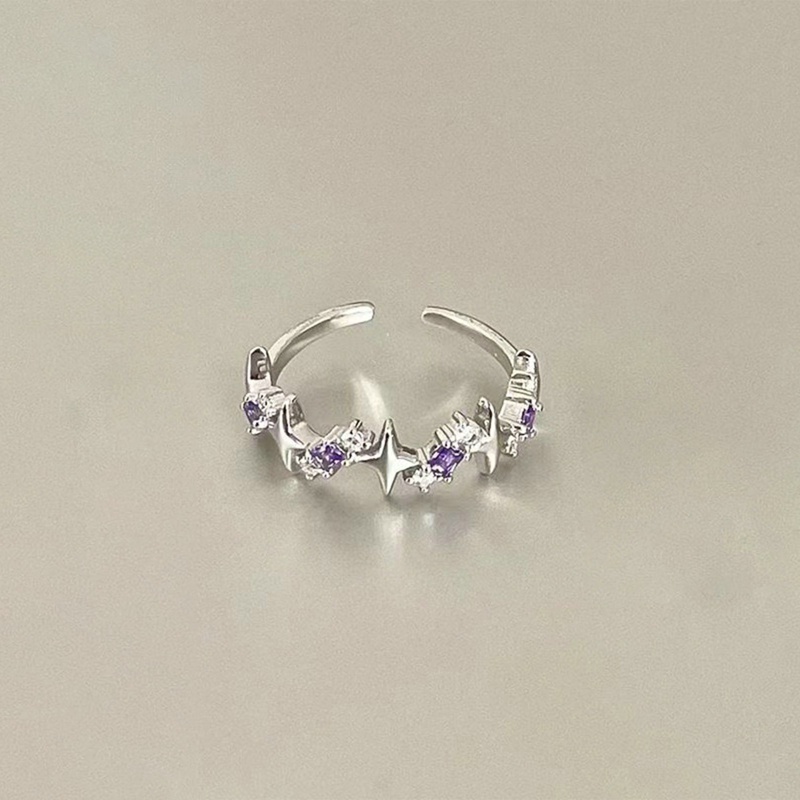 Nhẫn Hở Mạ Vàng 2K Đính Đá zircon Hình Trái Tim Sang Trọng