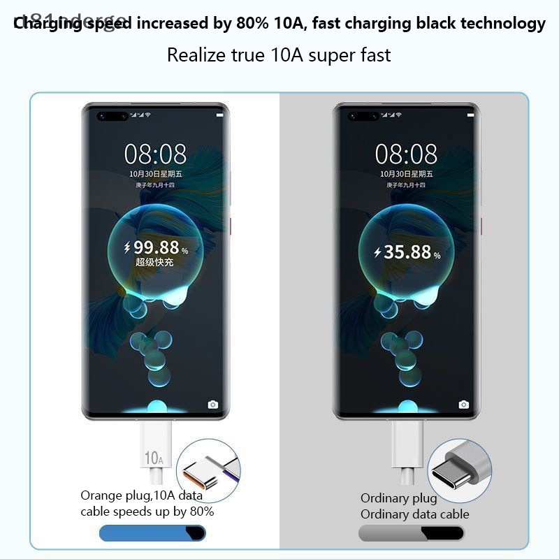 Ge Dây Cáp Sạc Nhanh 120w 10a usb type c 1 / 1.5 / 2m