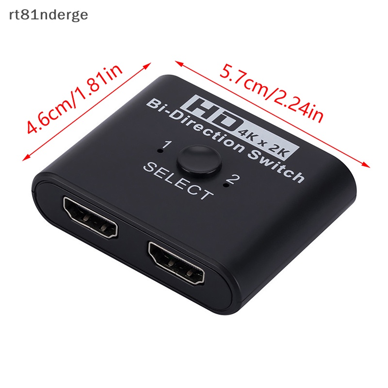 Bộ Chia Cổng hdmi 4k 60hz 2 Trong 1 Cho pc xbox ps3 / 4 / 5 tv box