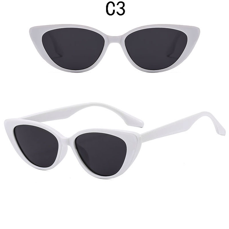 Kính Mát Gọng Mắt Mèo UV400 Phong Cách retro Thời Trang Cho Nam Và Nữ