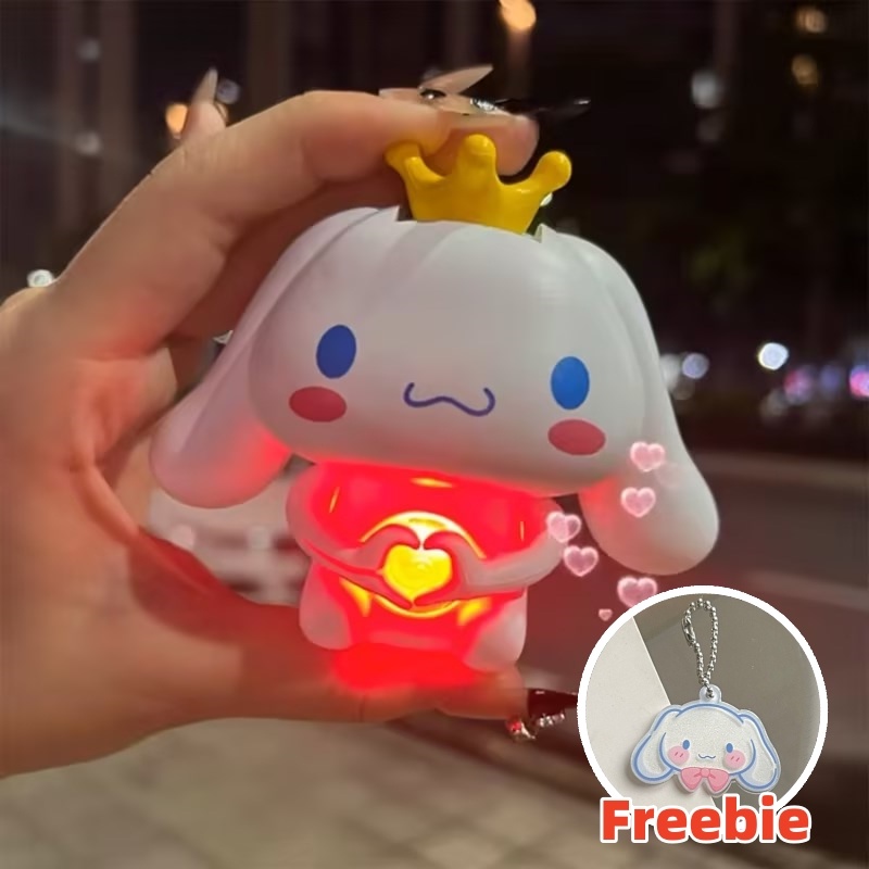 Sanrio Đồ Chơi Thả Tim Led Đồ Chơi Người Ngoài Hành Tinh Hình Trái Tim Phát Sáng