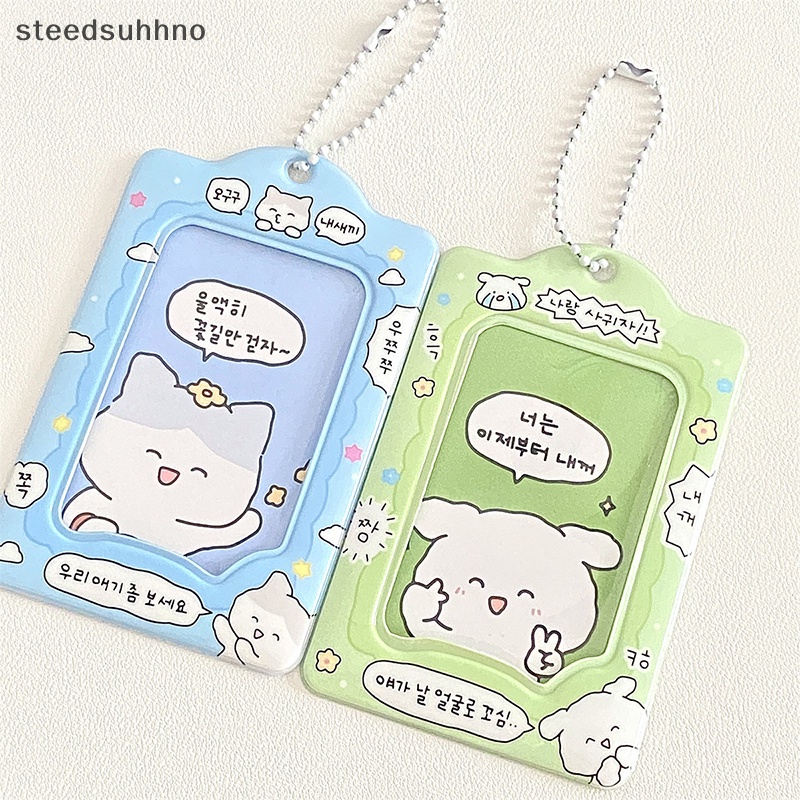 Steedsu Ví Đựng Thẻ id / Thẻ id 3 inch Thời Trang Hàn Quốc hhno