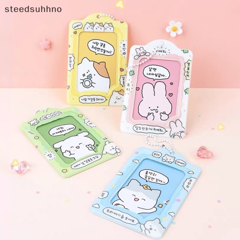 Steedsu Ví Đựng Thẻ id / Thẻ id 3 inch Thời Trang Hàn Quốc hhno