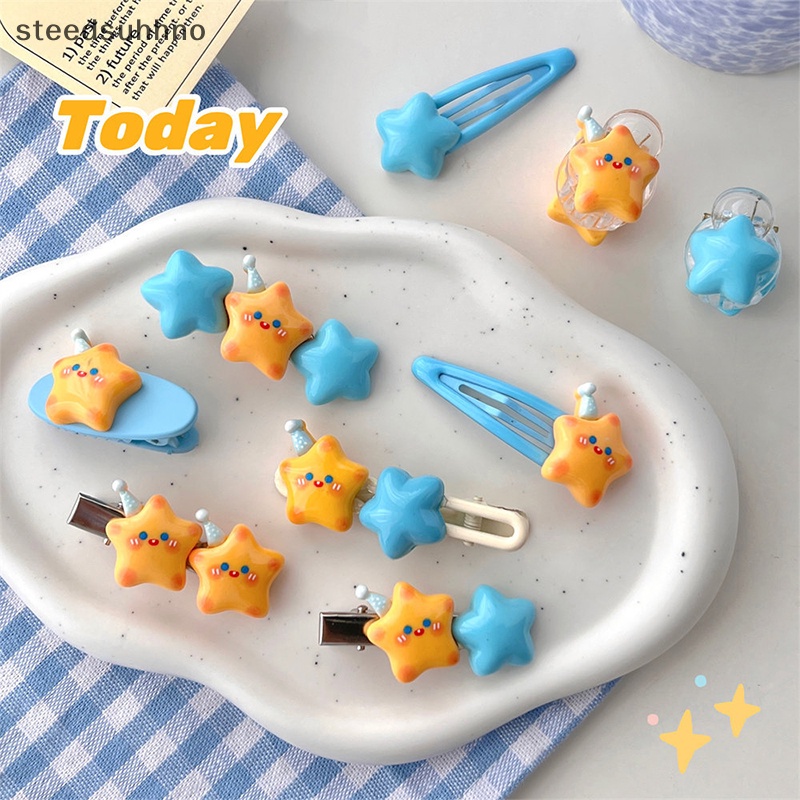 Kẹp Tóc Hình Đám Mây / Ngôi Sao / Đám Mây Dễ Thương Cho Bé Gái hhno