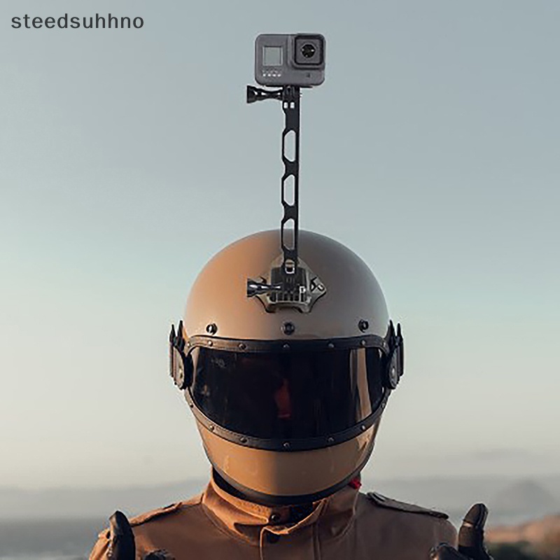 Thanh Tay Nối Dài Bằng Hợp Kim Nhôm Gắn Mũ Bảo Hiểm Cho gopro insta360 dji hhno