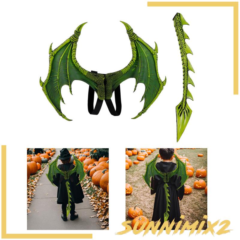 Bộ Đồ Hóa Trang Khủng Long Đuôi Dài Độc Đáo Cho Bé Dịp halloween