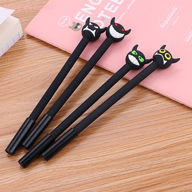 Bút Mực gel Đầu Bò Hoạt Hình Sáng Tạo Dễ Thương Cho Học Sinh / Văn Phòng