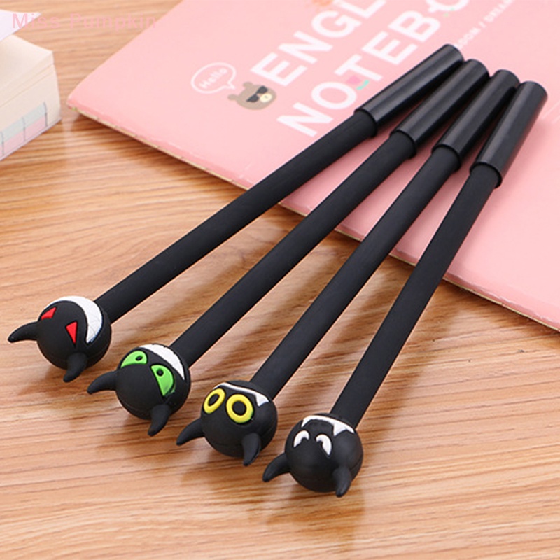 Bút Mực gel Đầu Bò Hoạt Hình Sáng Tạo Dễ Thương Cho Học Sinh / Văn Phòng