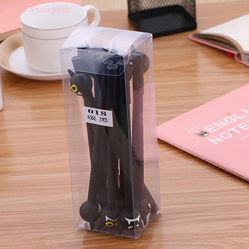 Bút Mực gel Đầu Bò Hoạt Hình Sáng Tạo Dễ Thương Cho Học Sinh / Văn Phòng