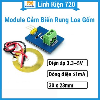 Linh kiện Module cảm biến rung loa gốm