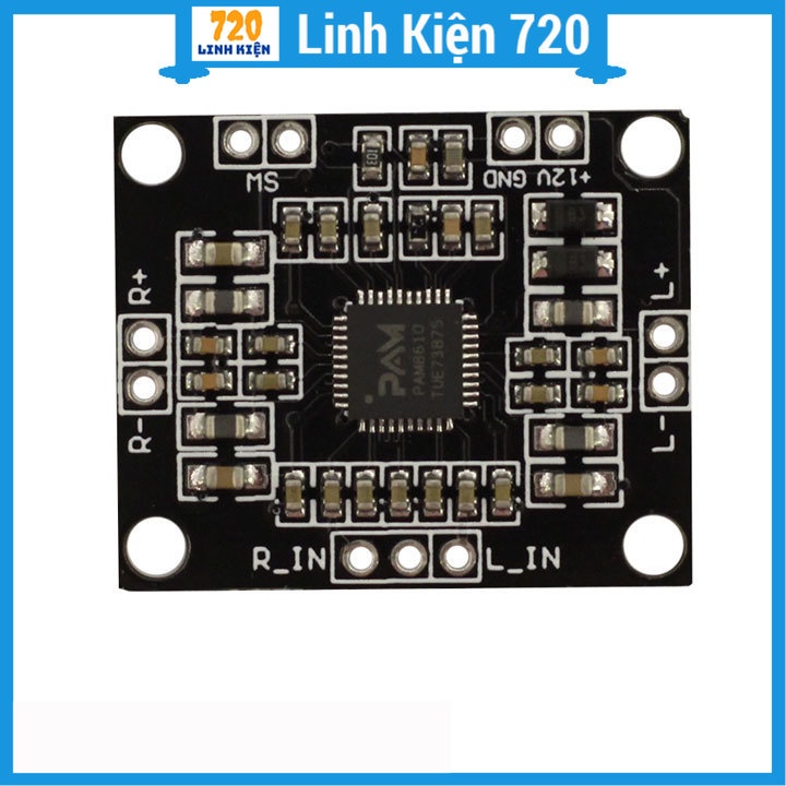 Module khuếch đại âm thanh Mini PAM8610 2x15W 7 ~ 15VDC 30mm x 25mm x 2.5mm