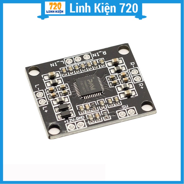 Module khuếch đại âm thanh Mini PAM8610 2x15W 7 ~ 15VDC 30mm x 25mm x 2.5mm