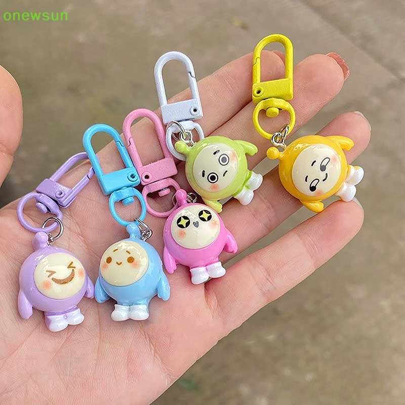 Móc Khóa Hình Quả Trứng Búp Bê Hoạt Hình Đáng Yêu Mới