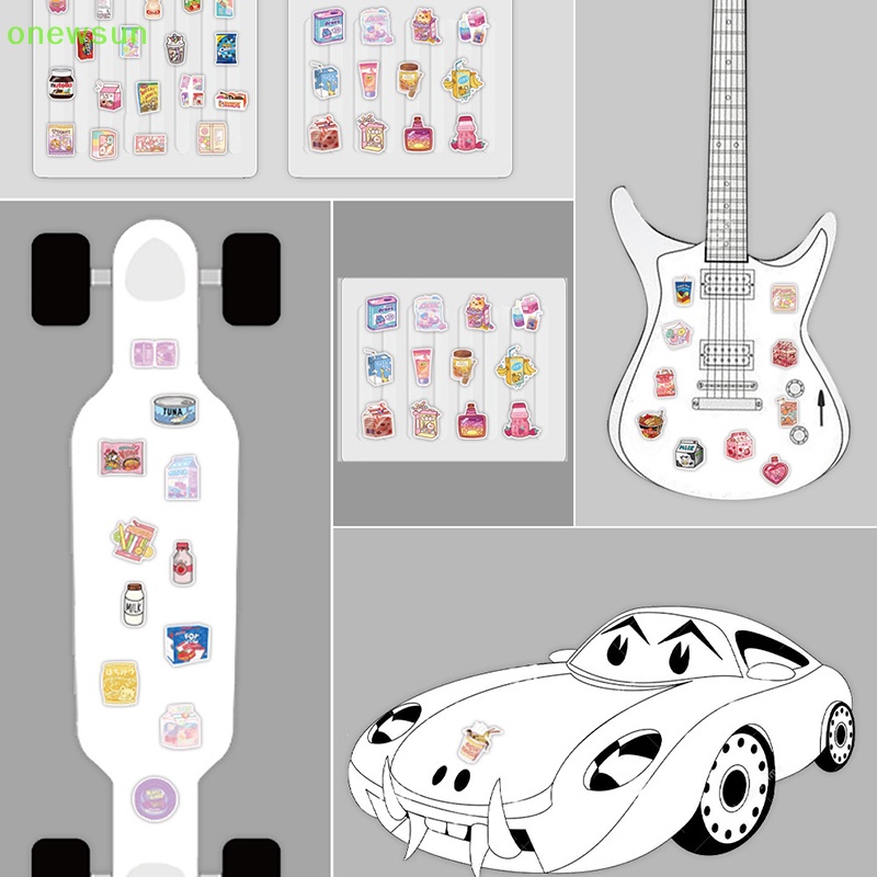 Set 100 sticker Chống Thấm Nước Họa Tiết Hoạt Hình graffiti Dùng Để Trang Trí Vali / Ván Trượt / laptop / Ván Trượt Mới