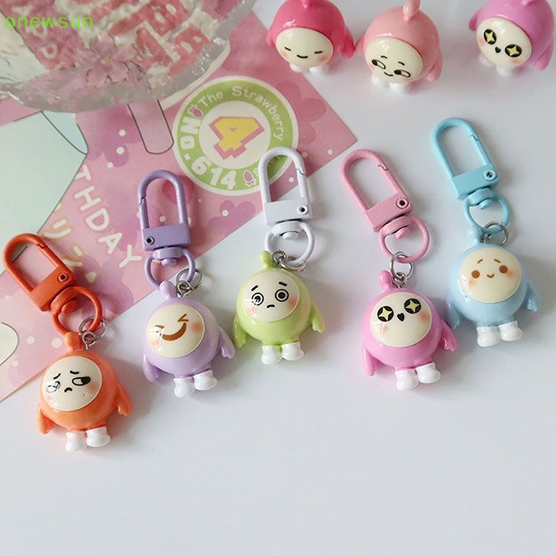 Móc Khóa Hình Quả Trứng Búp Bê Hoạt Hình Đáng Yêu Mới