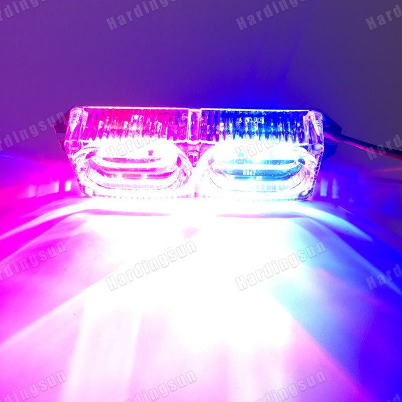 1 Đèn led Phanh 6 Bóng 12v rgb Nhiều Màu Sắc Cảnh Báo Dừng Gắn Đuôi Xe Mô Tô / Xe Cảnh Sát