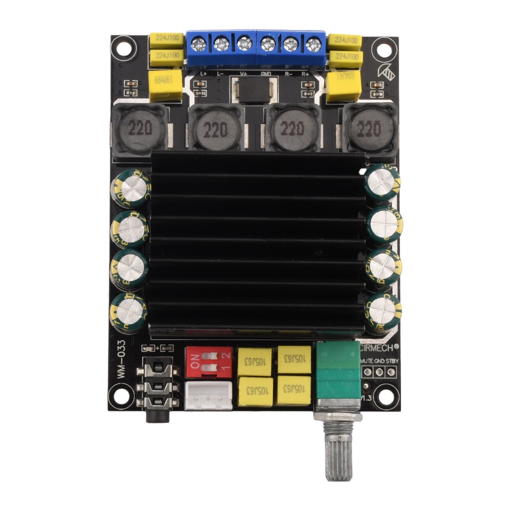 Pcbfun Bảng Mạch Khuếch đại âm Thanh  Dc 12v-36v Hifi 2 Chs 2x100w