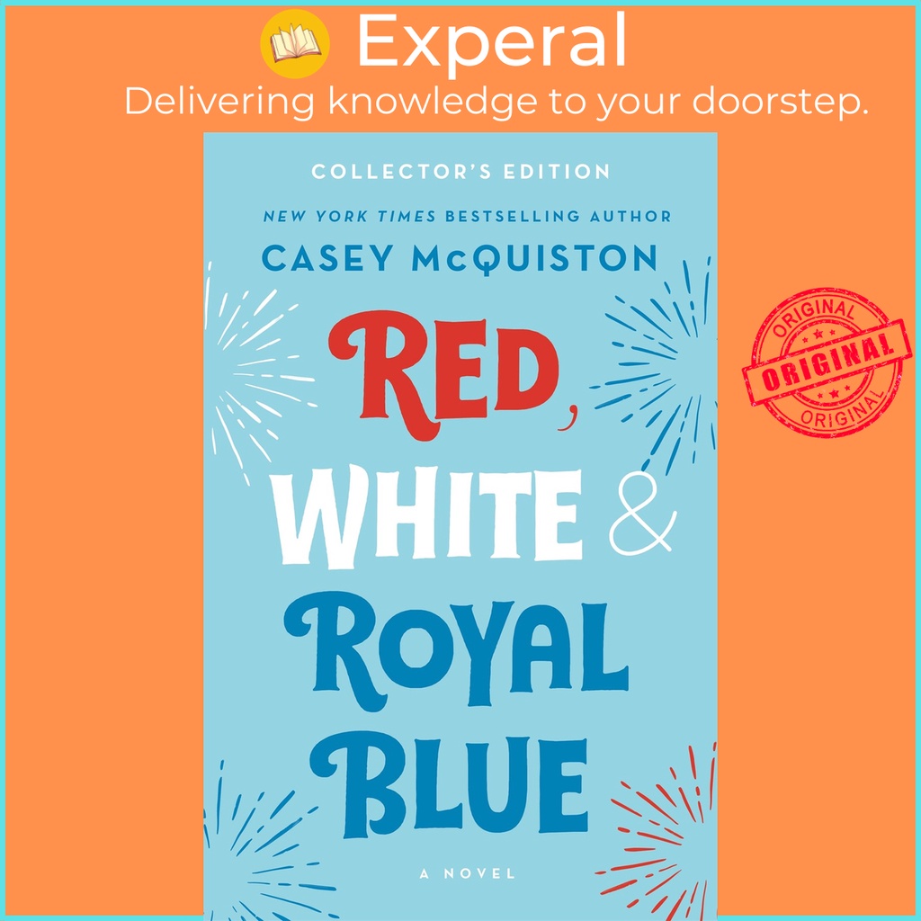 Sách - Red, White & Royal Blue by Casey McQuiston (hardcover)