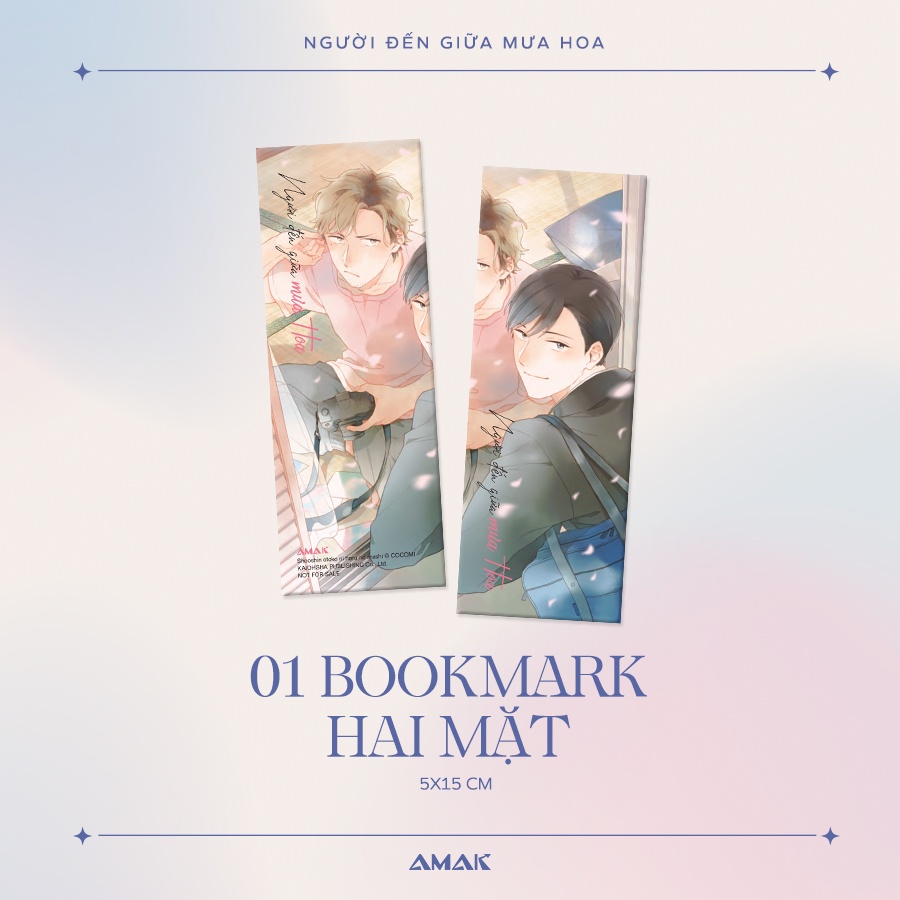 Sách Người Đến Giữa Mưa Hoa - AMAK - Bản Quyền