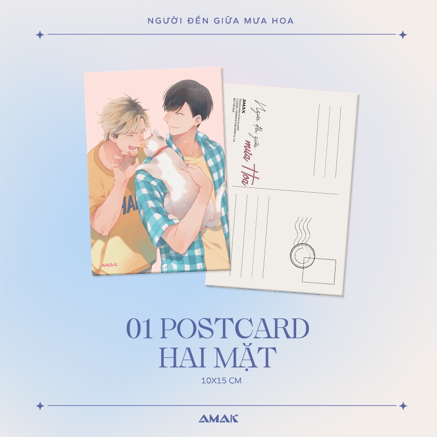 Sách Người Đến Giữa Mưa Hoa - AMAK - Bản Quyền