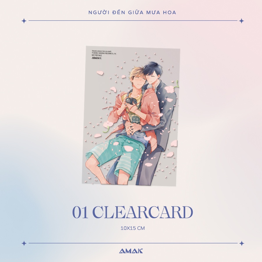 Sách Người Đến Giữa Mưa Hoa - AMAK - Bản Quyền