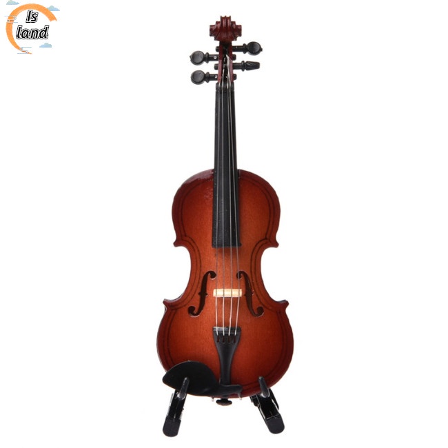 Mô Hình Đàn violin mini Kèm Giá Đỡ Và Hộp Đựng